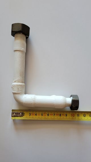 Codo tubería de gas 90