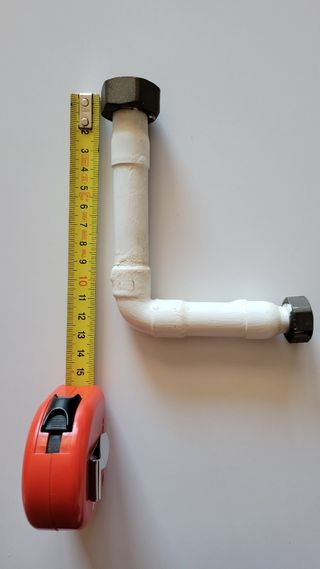 Codo tubería de gas 90