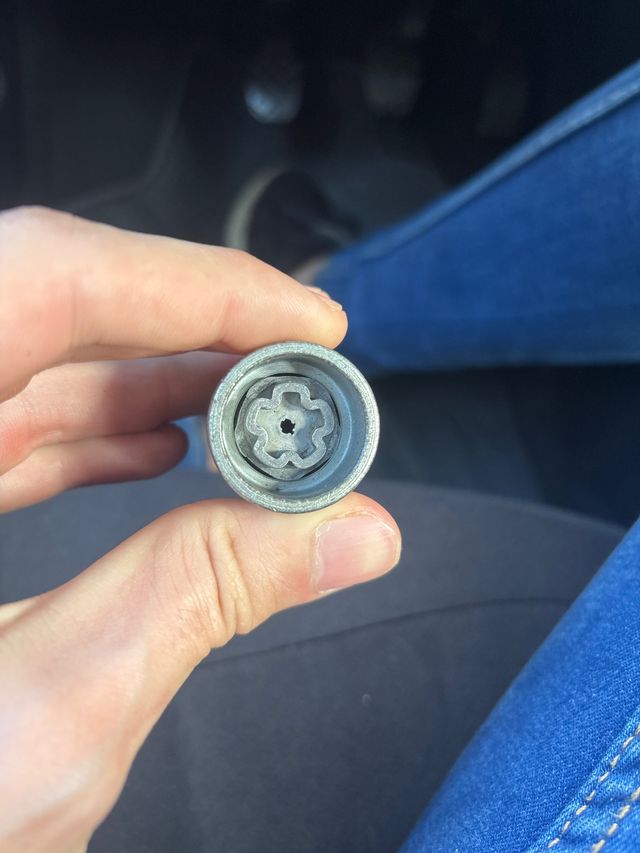 Llave de tuerca de rueda de bloqueo Master de segu