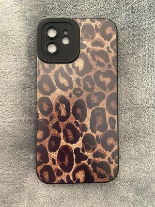 Funda iPhone 12 cebra y funda leopardo de regalo