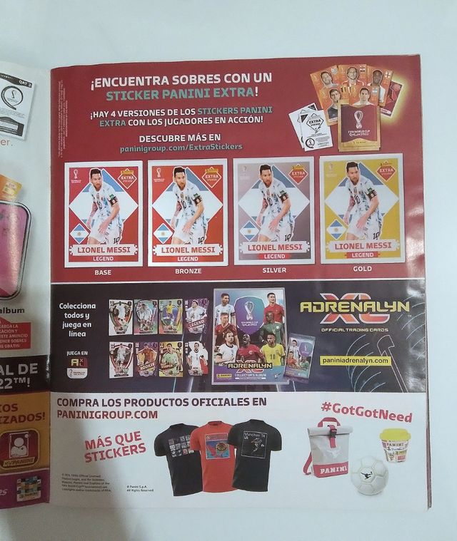 Album completo delle carte collezionabili del Qatar 2022 Leggi la descrizione