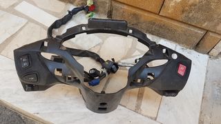 Carena posteriore manubrio sh 300