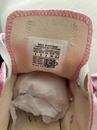 Converse rosas 39