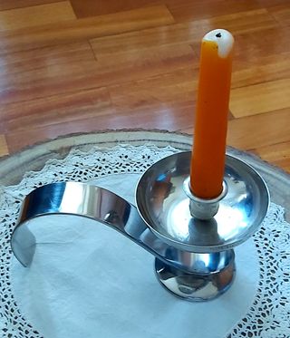 Palmatoria para vela