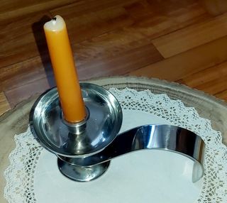 Palmatoria para vela