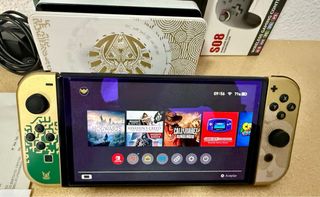 Nintendo Switch oled edición Zelda