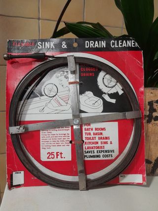 Desatascador vintage