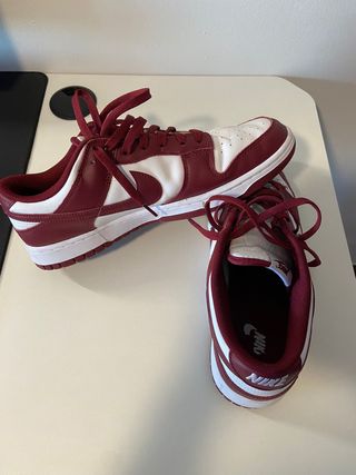 Nike Dunk Rojas Talla 46 - Poco Uso