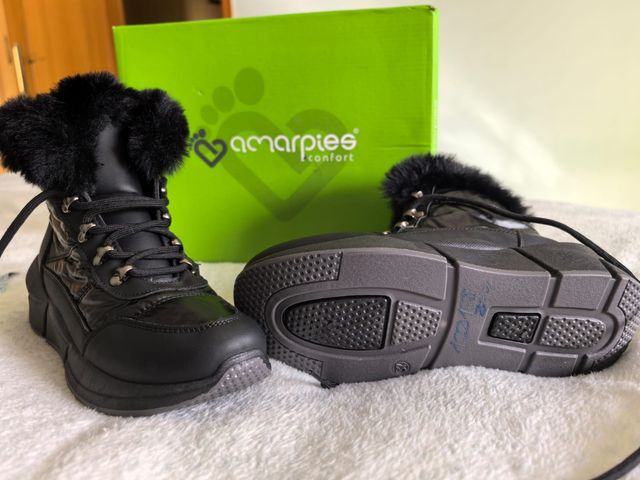 Botas para chica, amepies confort.