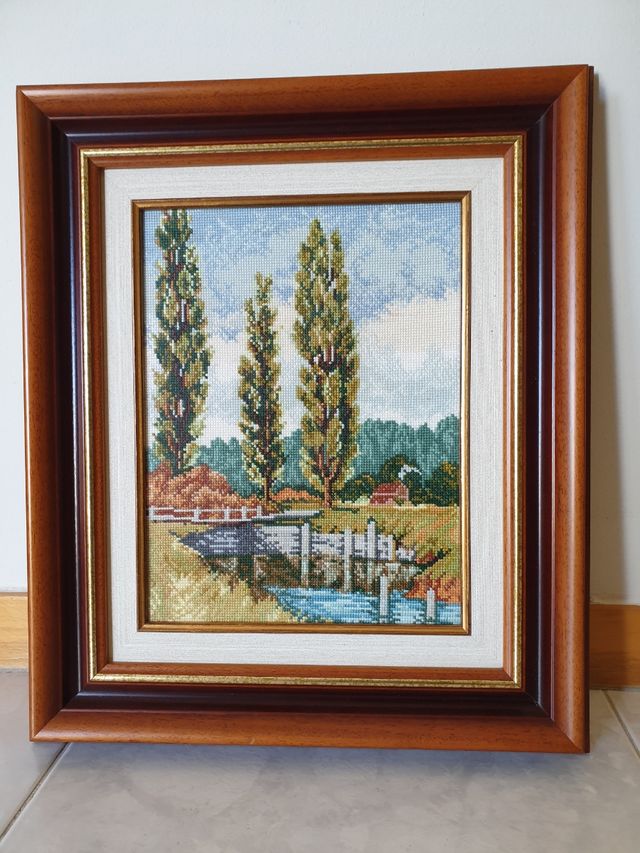 Cuadro punto de cruz