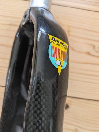 Bianchi forcella Carbon L 1" usata