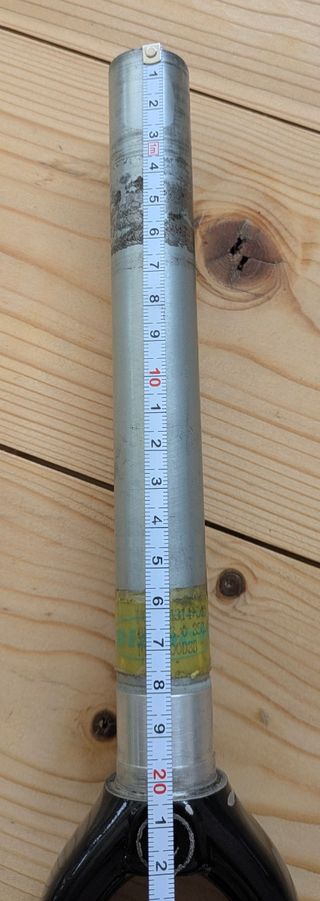 Bianchi forcella Carbon L 1" usata