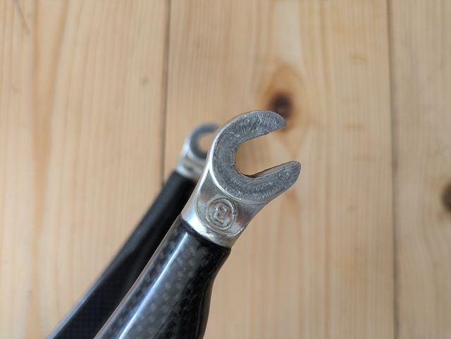 Bianchi forcella Carbon L 1" usata