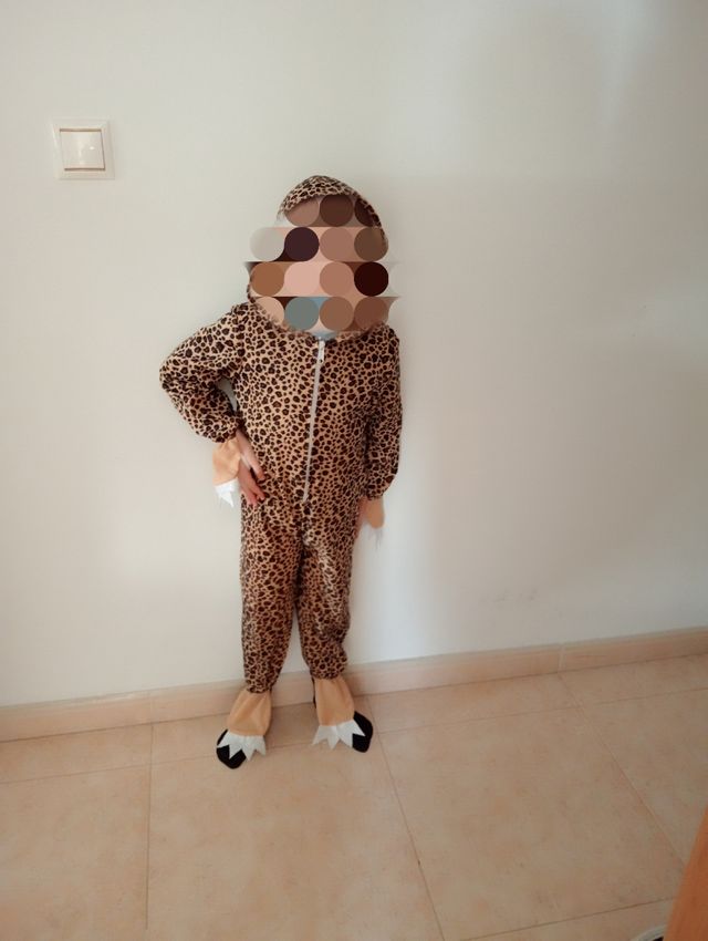 Disfraz leopardo o gato 3 4 años 104 cm