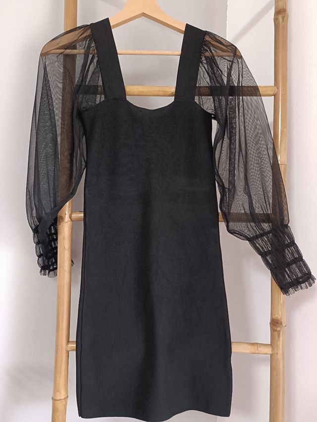 Vestido Mango t S como M elástico