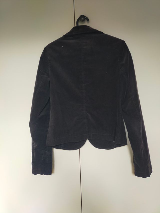 Blazer in velluto a costine s