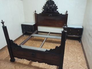 Cajonera y dormitorio antiguo