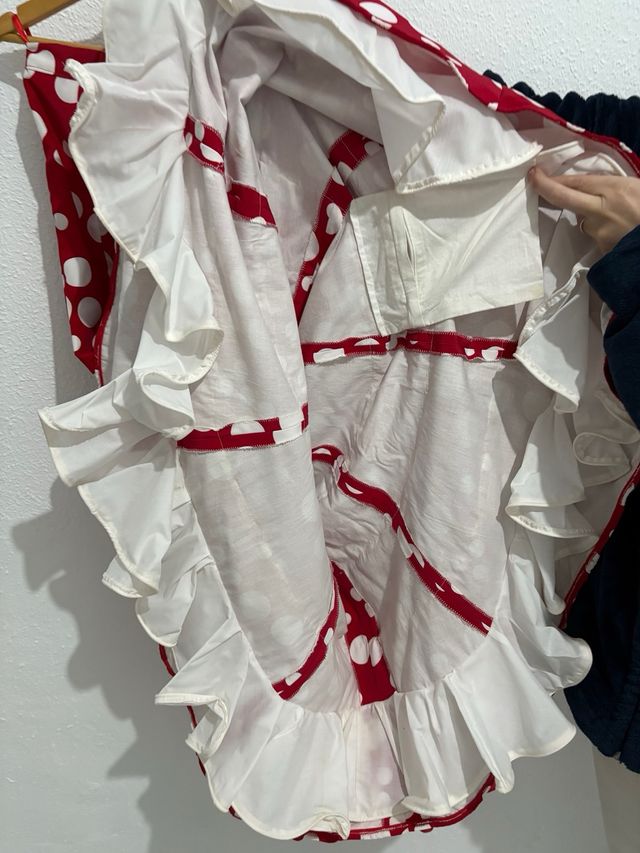 Falda flamenca de volantes