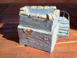 Maqueta de Bunker para diorama escala 1:35