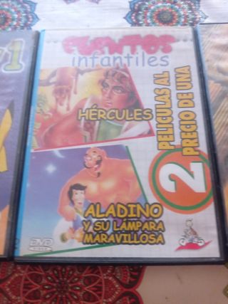LOTE DE DVD INFANTILES.