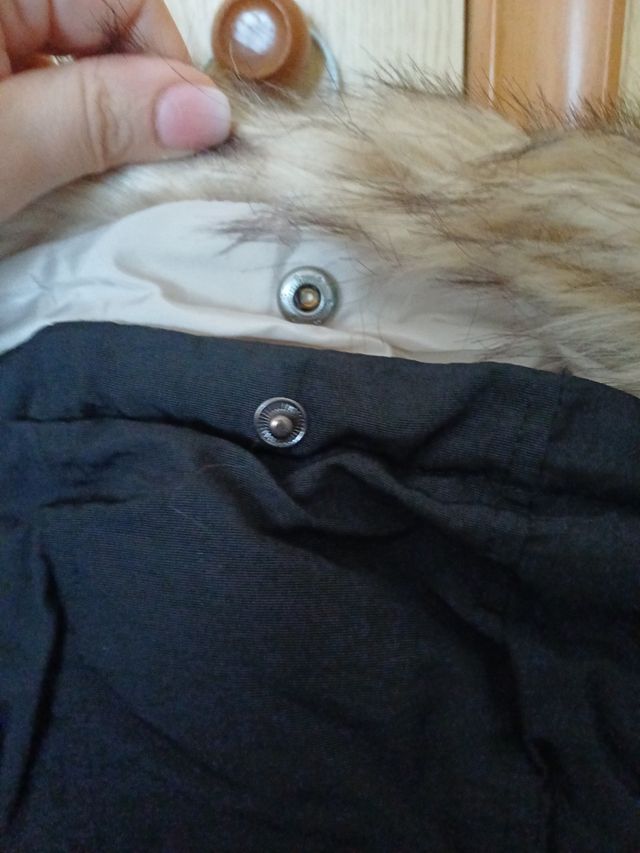 Parka lungo nero Lay tg. M