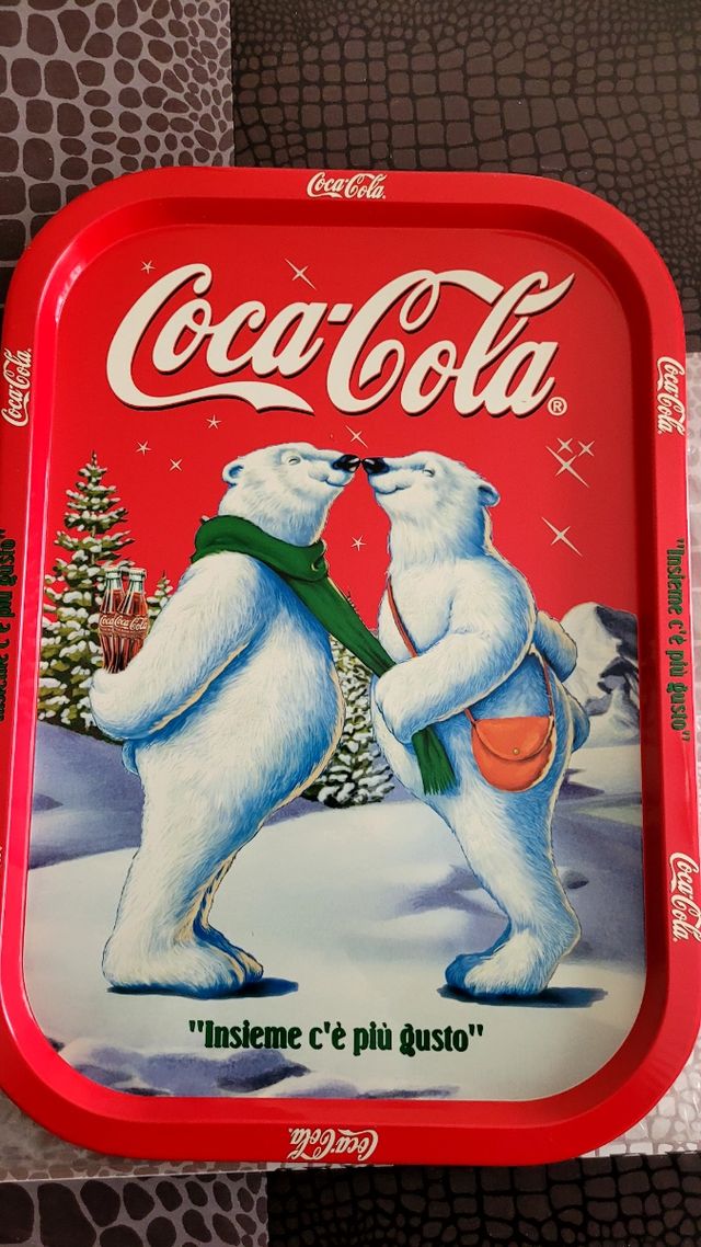 Vassoio coca cola