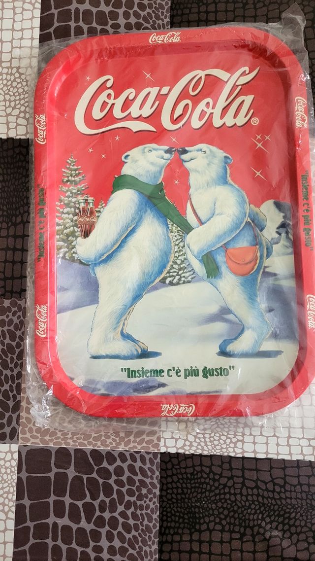 Vassoio coca cola