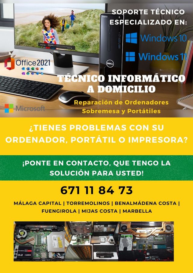 TÉCNICO INFORMÁTICO A DOMICILIO