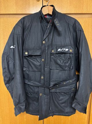 Chaqueta moto clasica encerada JT barbour