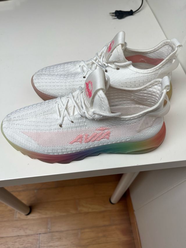 Bamba Avia 40 zapatillas deportiva blanca