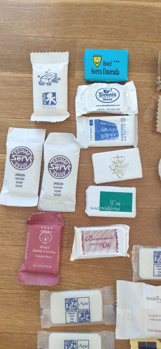 Colección jabones viaje 111 uds.