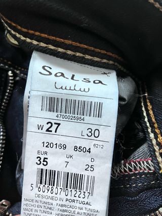 Pantalón Salsa/ 35/ 36