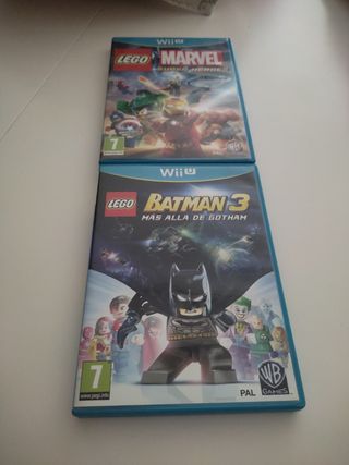 2 juegos lego wiiu