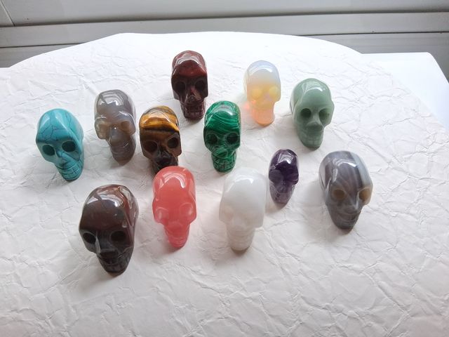 Cráneos de minerales