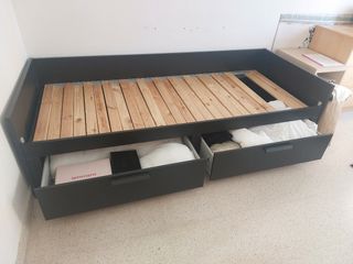 Cama nido 80/160 con cajones