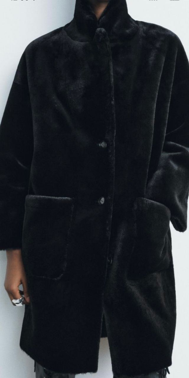 Abrigo Pelo Zara Nuevo