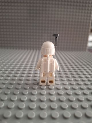 White Boba Fett lego original