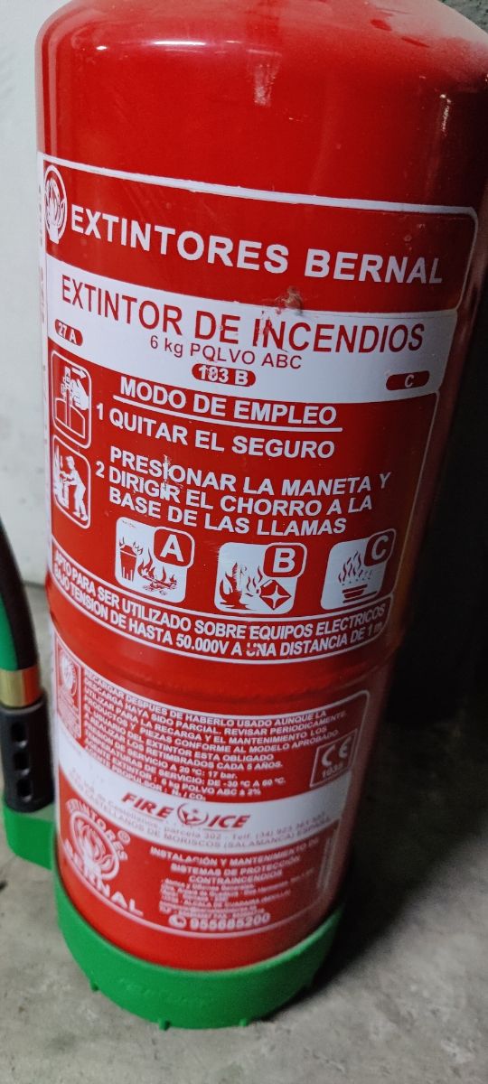 Extintor 6 kilos y otros modelos