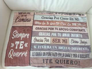 Manta Felicidades Abuelo