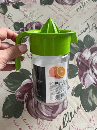Spremiagrumi con caraffa in vetro