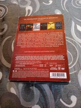 Juego de Tronos DVD 1-6 TEMPORADAS