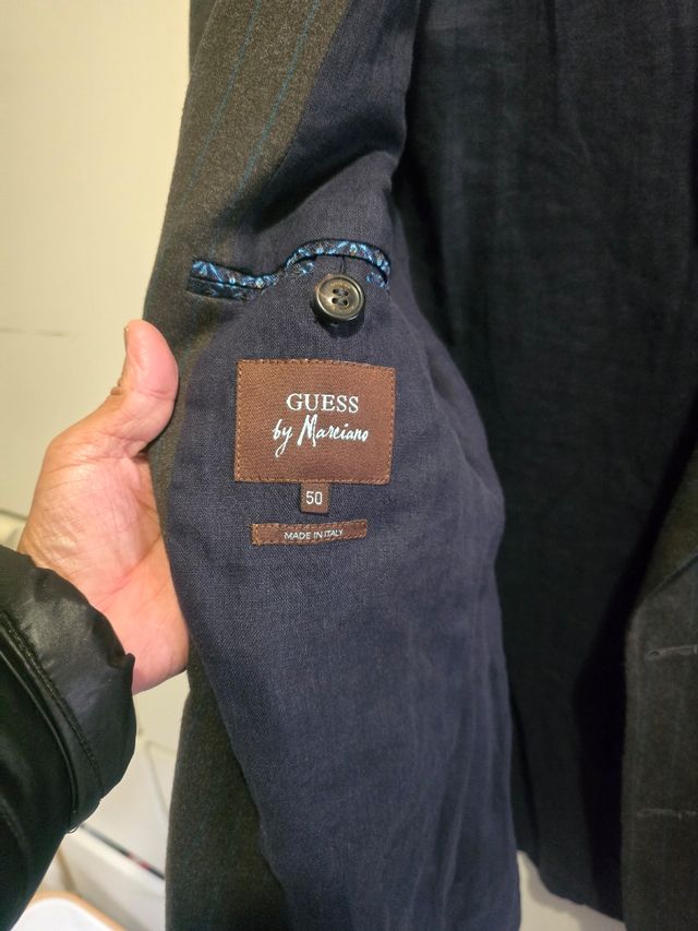 TRAJE CHAQUETA A RAYAS GUESS MARCIANO50