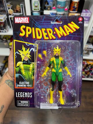 Electro Francine Frye Marvel Legends