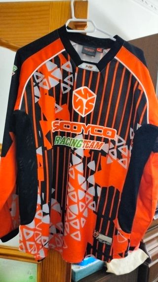Peto moto Cross Racing Scoyco. Talla XL.
