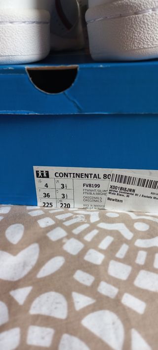 Bambas Adidas Continental 80J