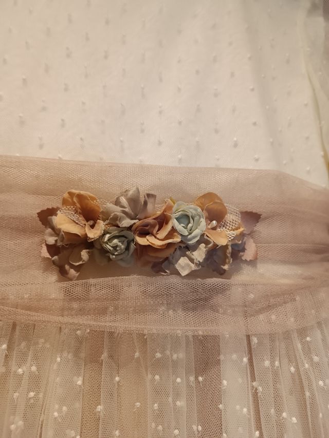 Vestido comunión Rosa Clará