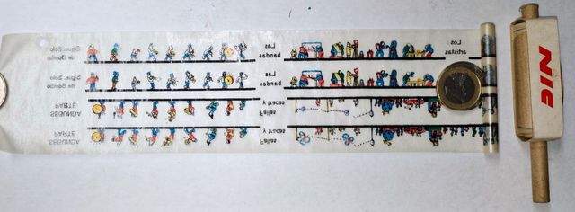 7 Peliculitas Cine NIC en sus cajitas.