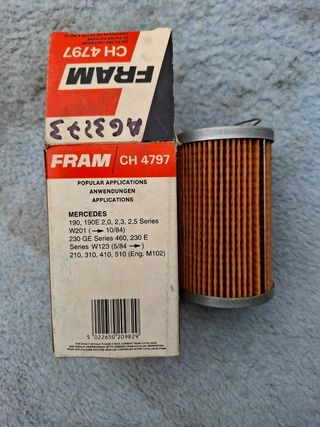 MERCEDES  w123,W201 190 , filtro gasolina 