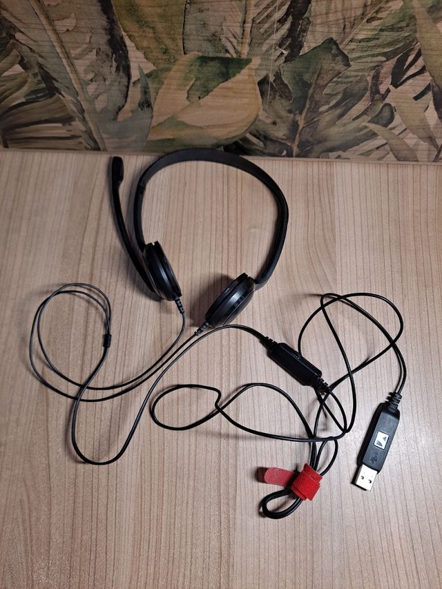 Cascos y micrófono Sennheiser