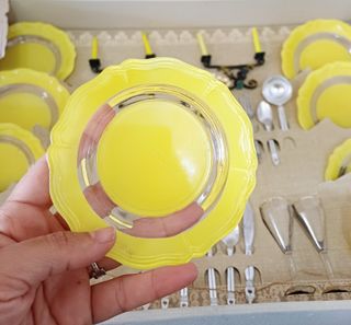 ANTIGUO JUGUETE VAJILLA  muñeca PSE COCINA JUEGO